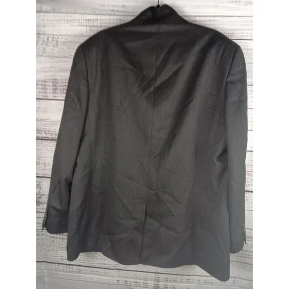 Eddie Bauer Jacket Blazer 100% Worsted Wool Twill Sport Coat 44R - Picture 7 of 9